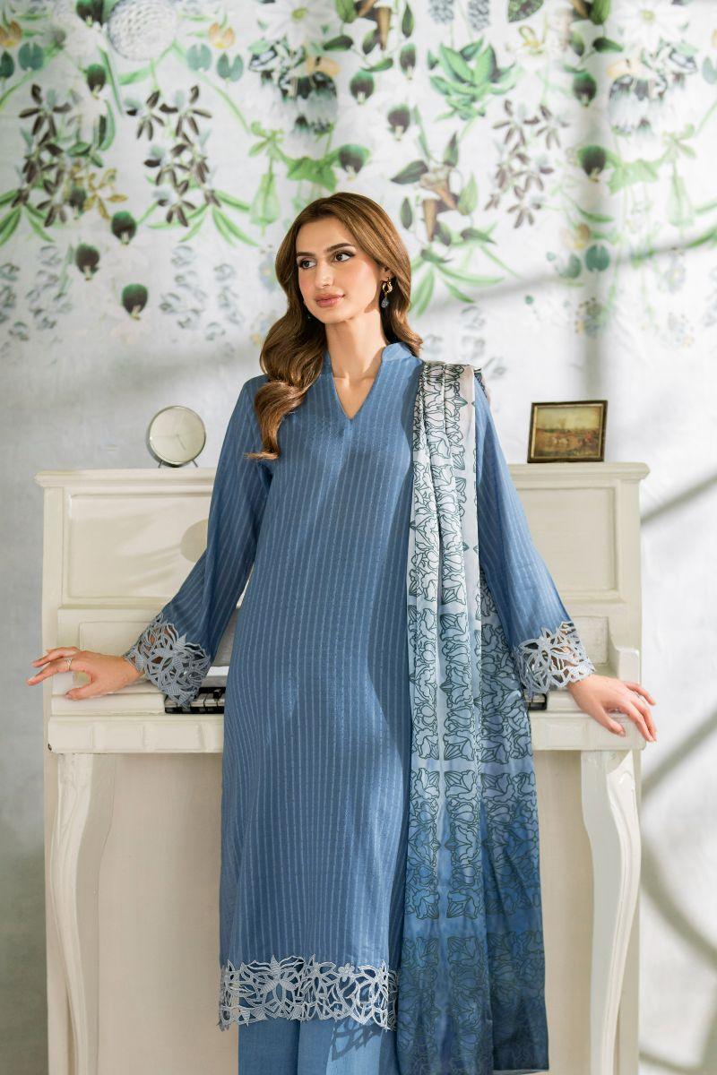 Natasha Kamal - Tamia - blue - 3 Piece