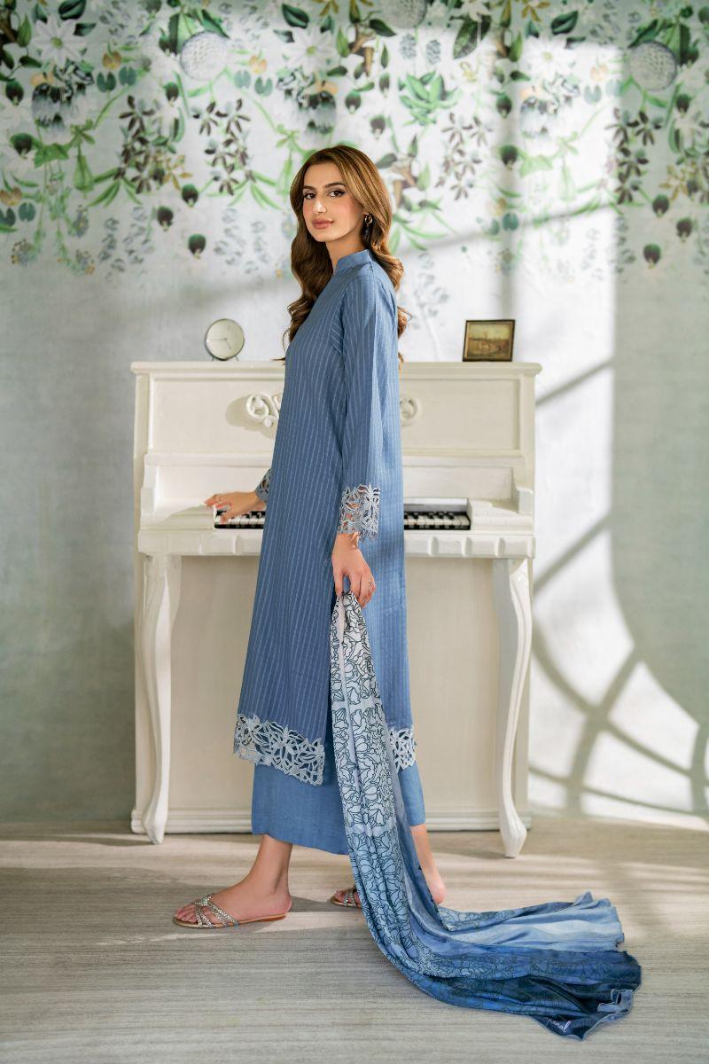 Natasha Kamal - Tamia - blue - 3 Piece