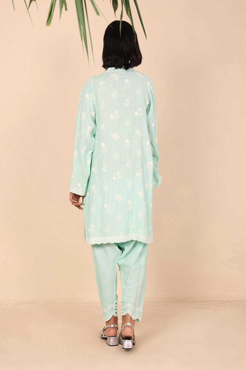 Generation - Lumban 2 Piece - Silk - Ferozi