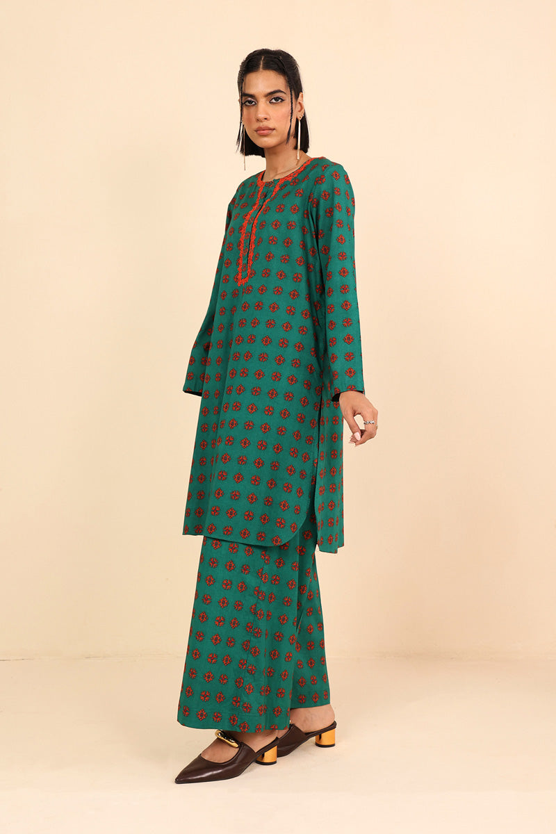 Generation - Printed Indonesian - Green - 2 Piece