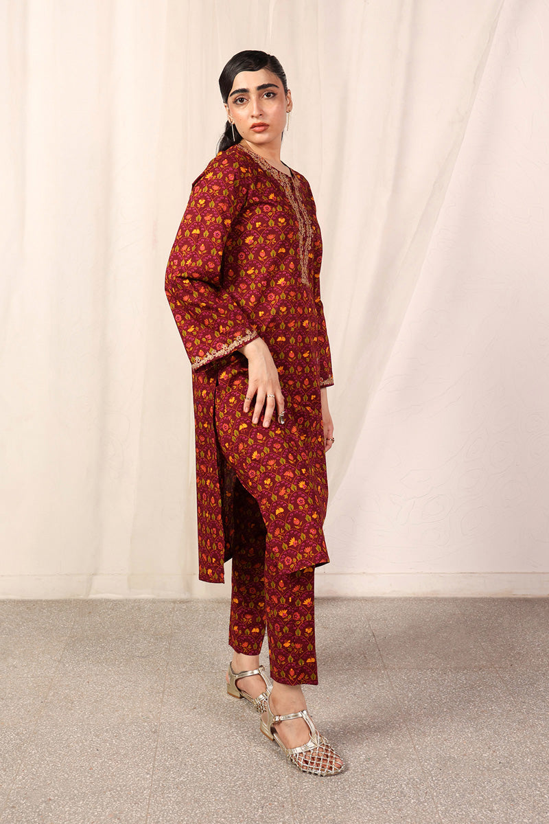 Generation - Ambi - Maroon - Cambric - 2 Piece