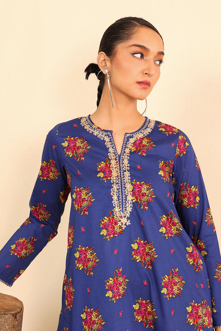 Generation - In The Garden Embroidered - Blue - Cambric - 2 Piece