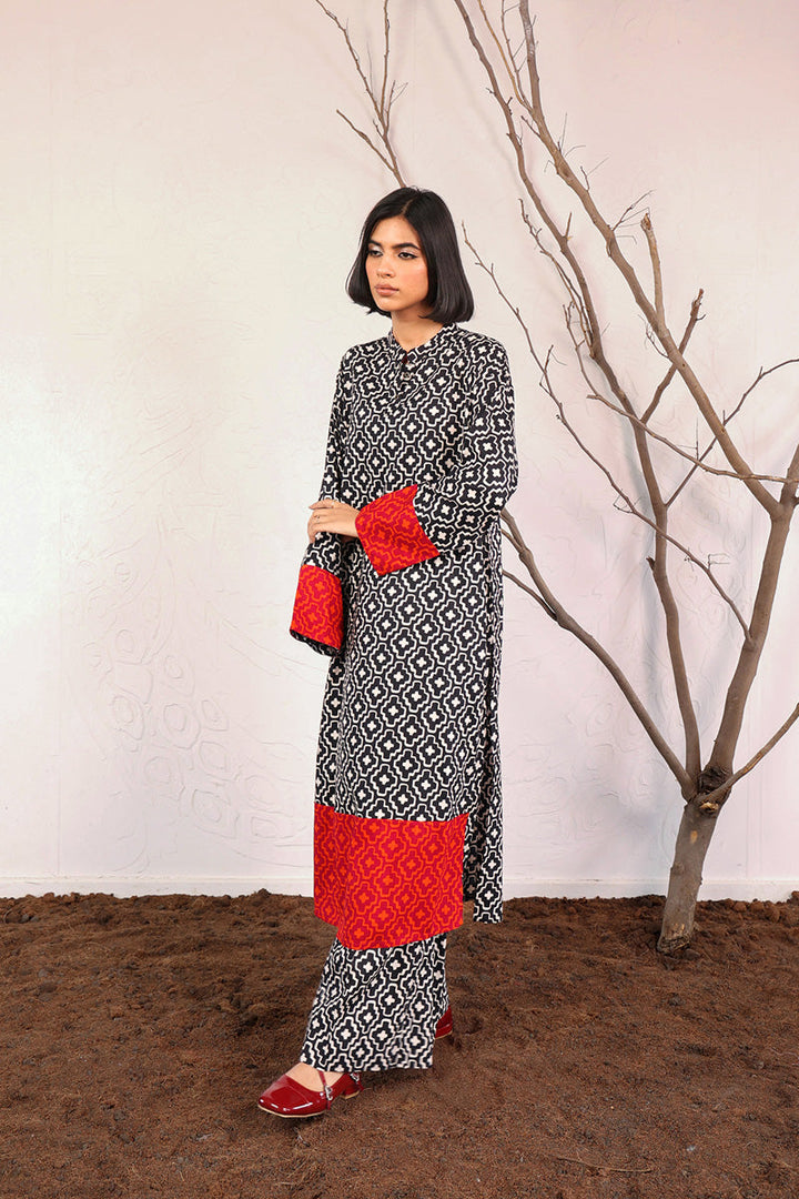 Generation - Print Blocked Zawiya - Black - 2 Piece