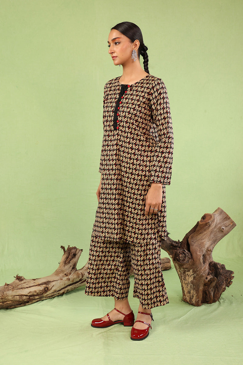 Generation - Coordinated African Safari 2 Piece - Cambric - Black