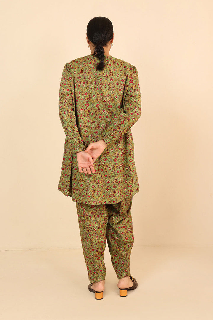 Generation - Printed Persian 2 Piece - Cambric - Maroon