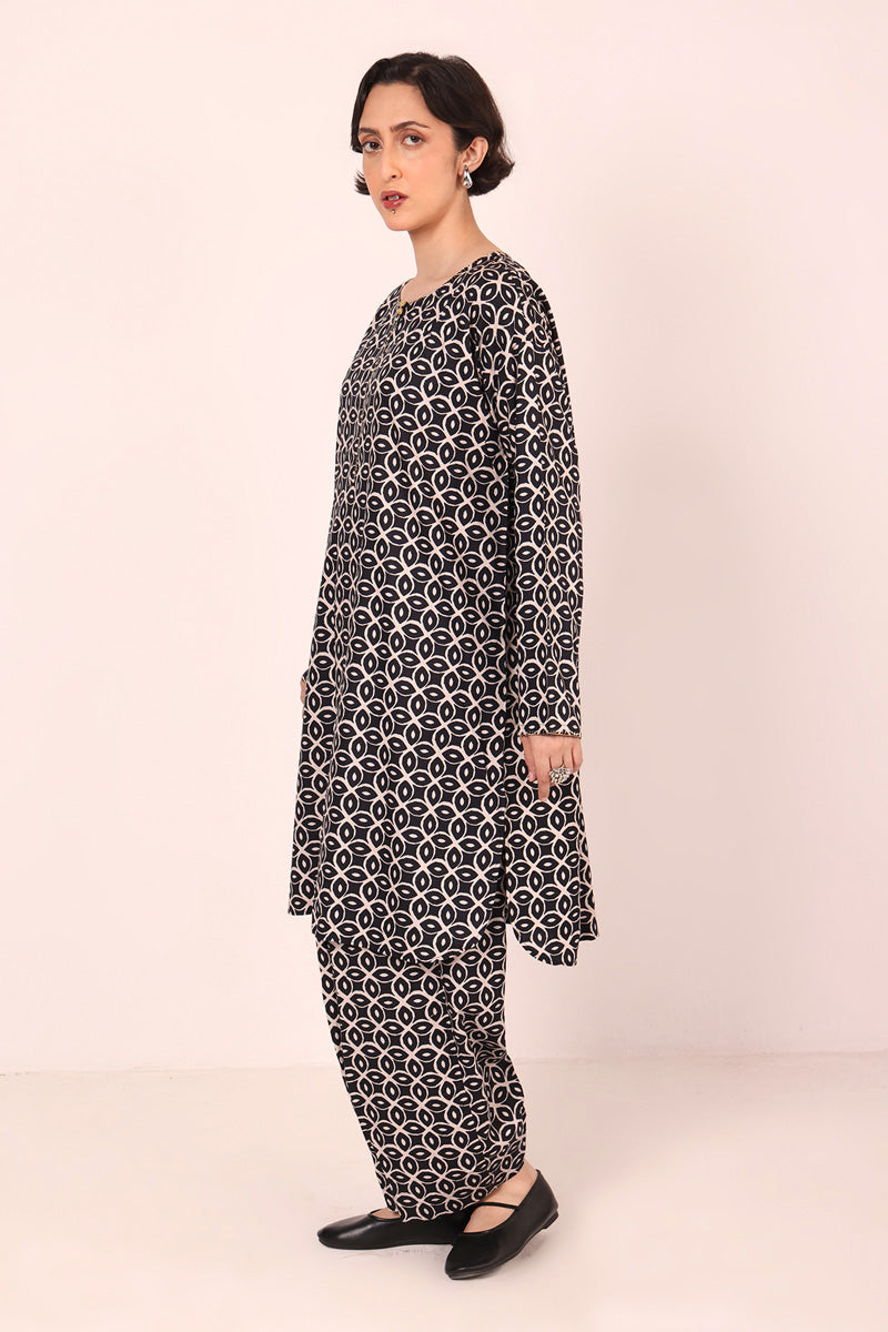 Generation - Printed Zawiya - Cambric - Black - 2 Piece