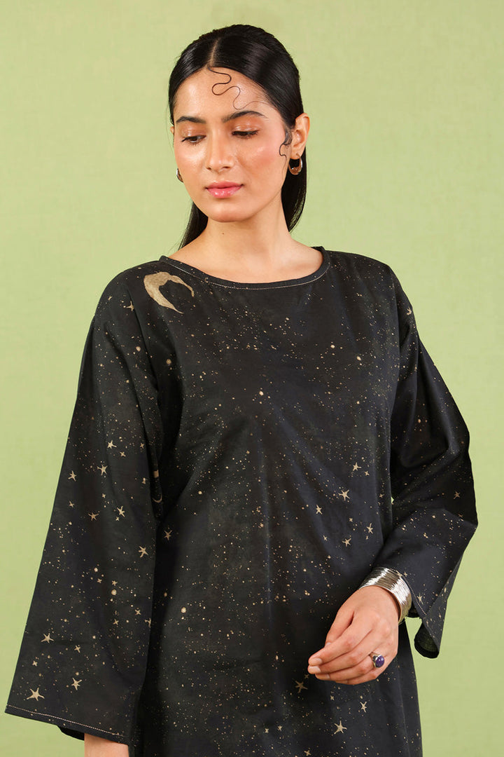 Generation - Cosmic Galaxy - Slub Khaddar - Black - 2 Piece