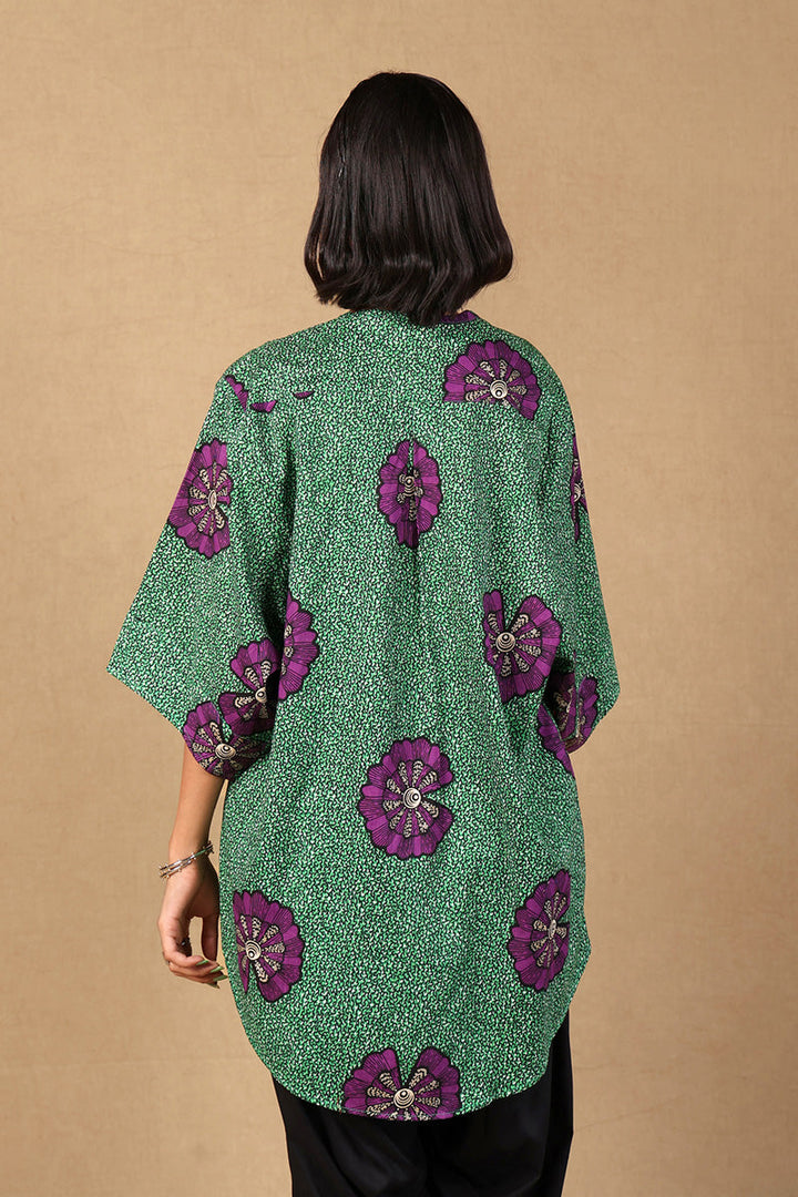 Generation - African Safari Top - Cambric - Green - 1 Piece