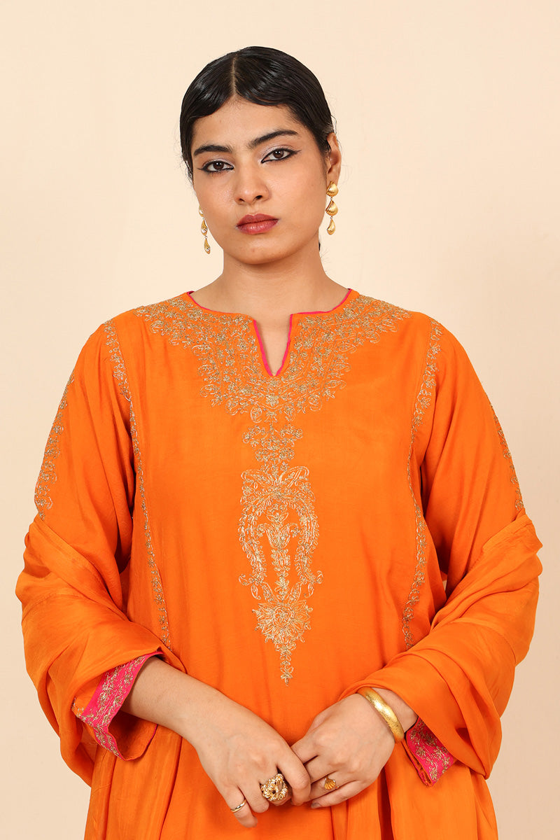 Generation - Dilkash Bahar Bano - Orange - 3 Piece