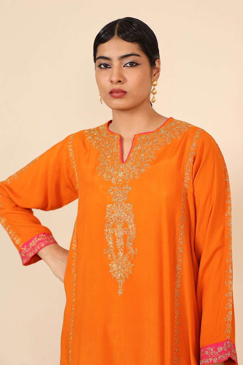 Generation - Dilkash Bahar Bano - Orange - 3 Piece