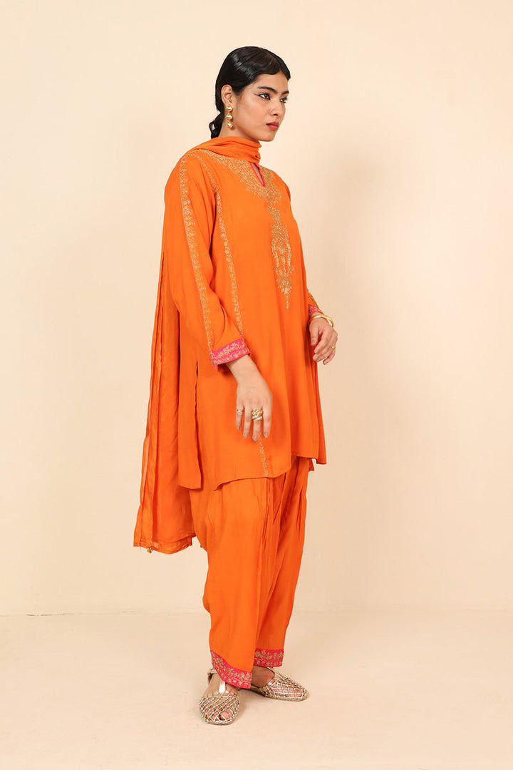 Generation - Dilkash Bahar Bano - Orange - 3 Piece