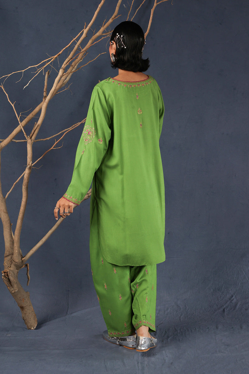 Generation - Sunheri Chaar Kali - Cotton - Green