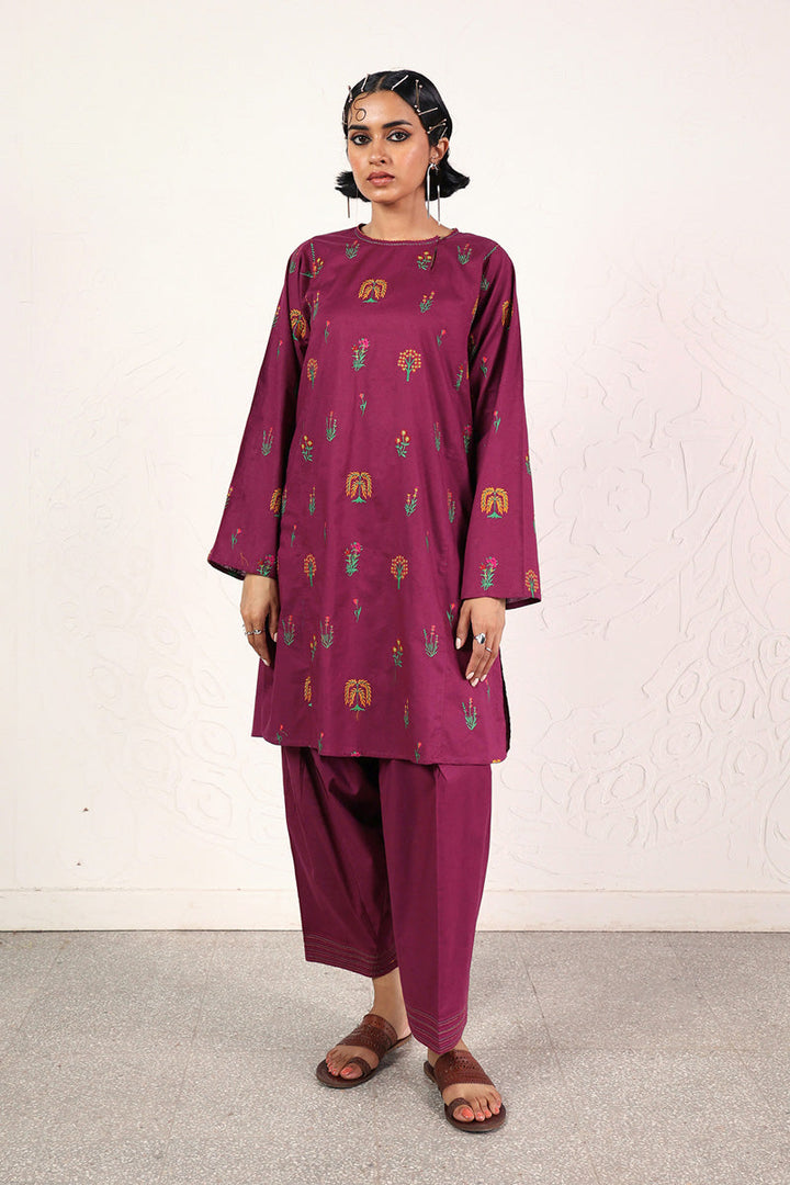 Generation - Baharaan Collection - Purple - Cambric - 2 Piece