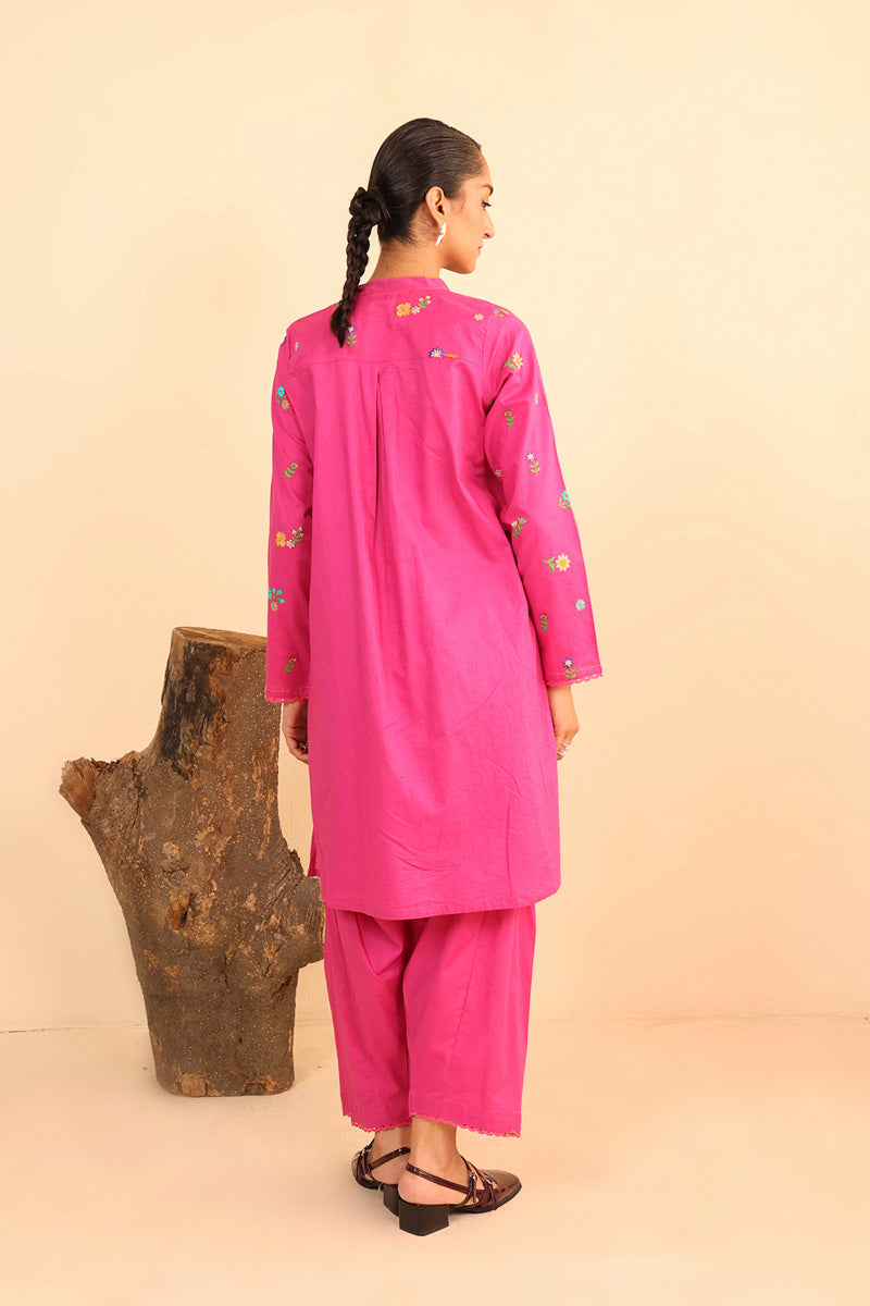 Generation - Foliage Baharaan - Coral - 2 Piece