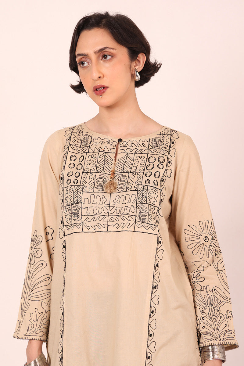 Generation - Opus Symphony Tunic - Cambric - Beige - 1 Piece