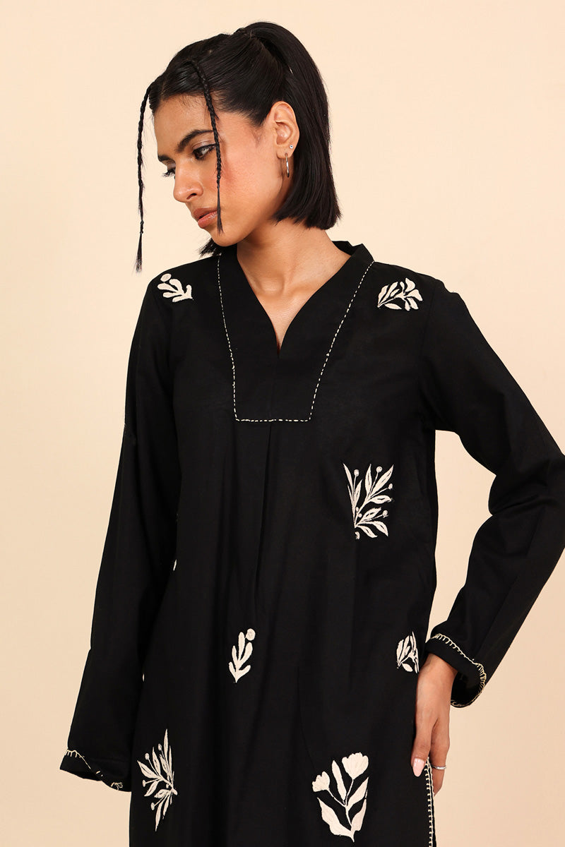 Generation - Monochrome Opus Kurta - Beige - 1 Piece