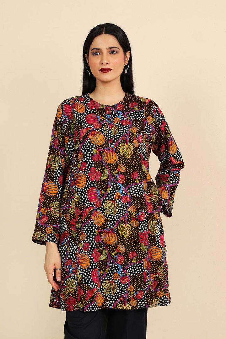 Generation - Tribal Treat Kurti - Black - 1 Piece