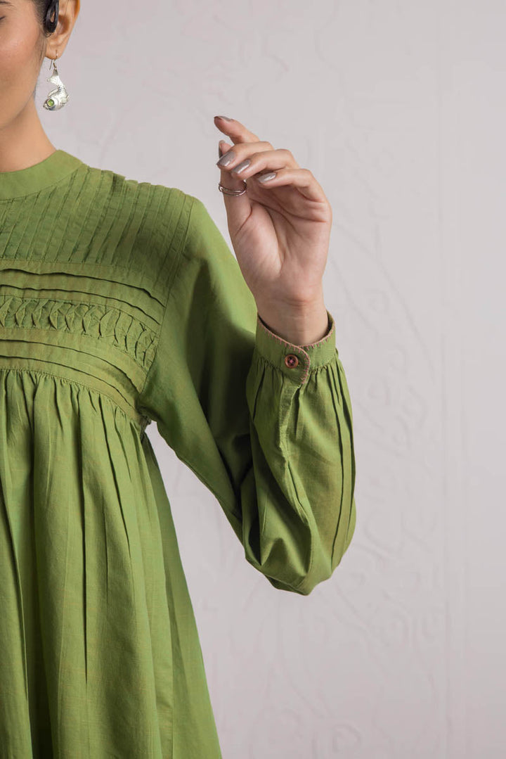 Generation - Pleated Maximal Top - Green - 1 Piece