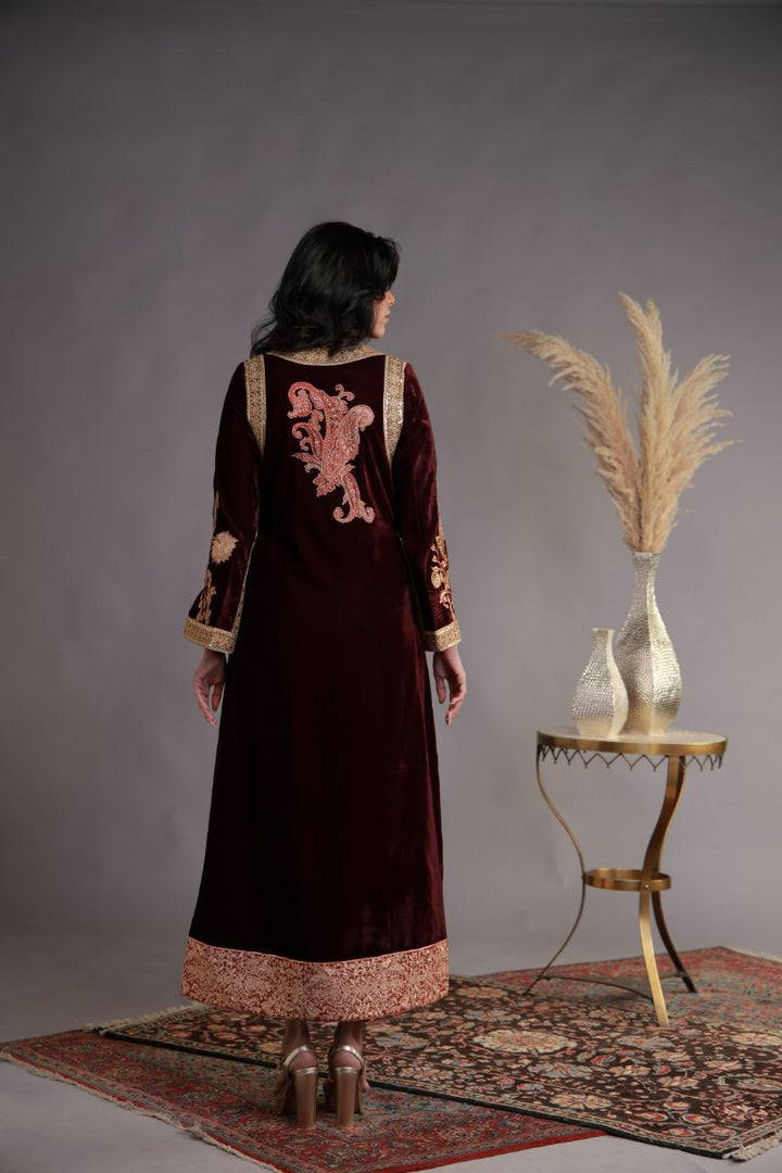 Shamaeel - WFE-01 - Velvet & Khaadi Silk - 2 Piece