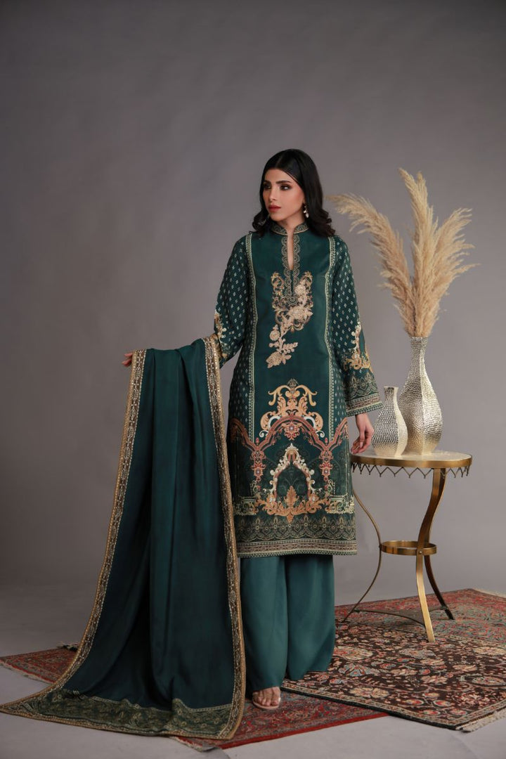 Shamaeel - WFE-03 - Khaadi Silk - 3 Piece