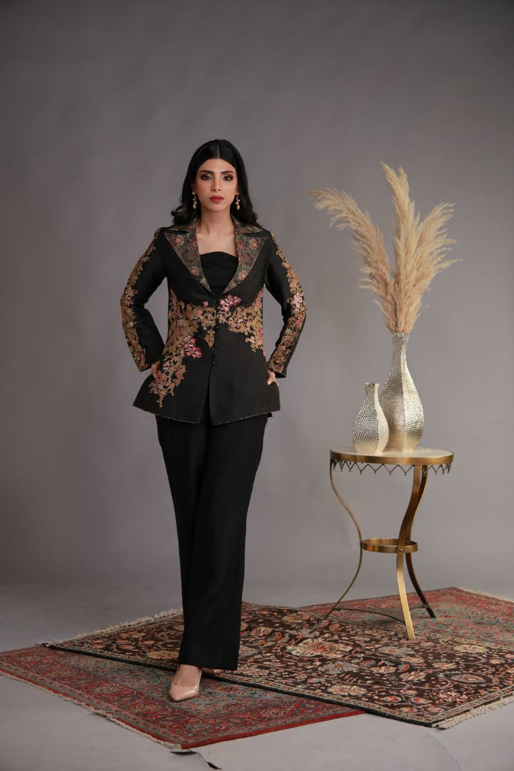 Shamaeel - WFE-06 - Sheesha Silk & Khaadi Silk - 2 Piece