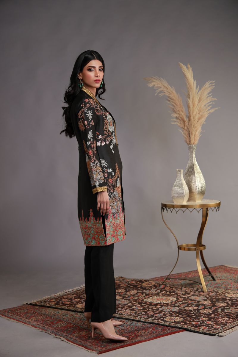 Shamaeel - WFE-10 - Sheesha Silk & Khaadi Silk - 3 Piece