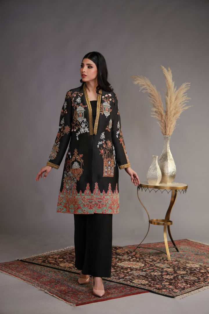 Shamaeel - WFE-10 - Sheesha Silk & Khaadi Silk - 3 Piece