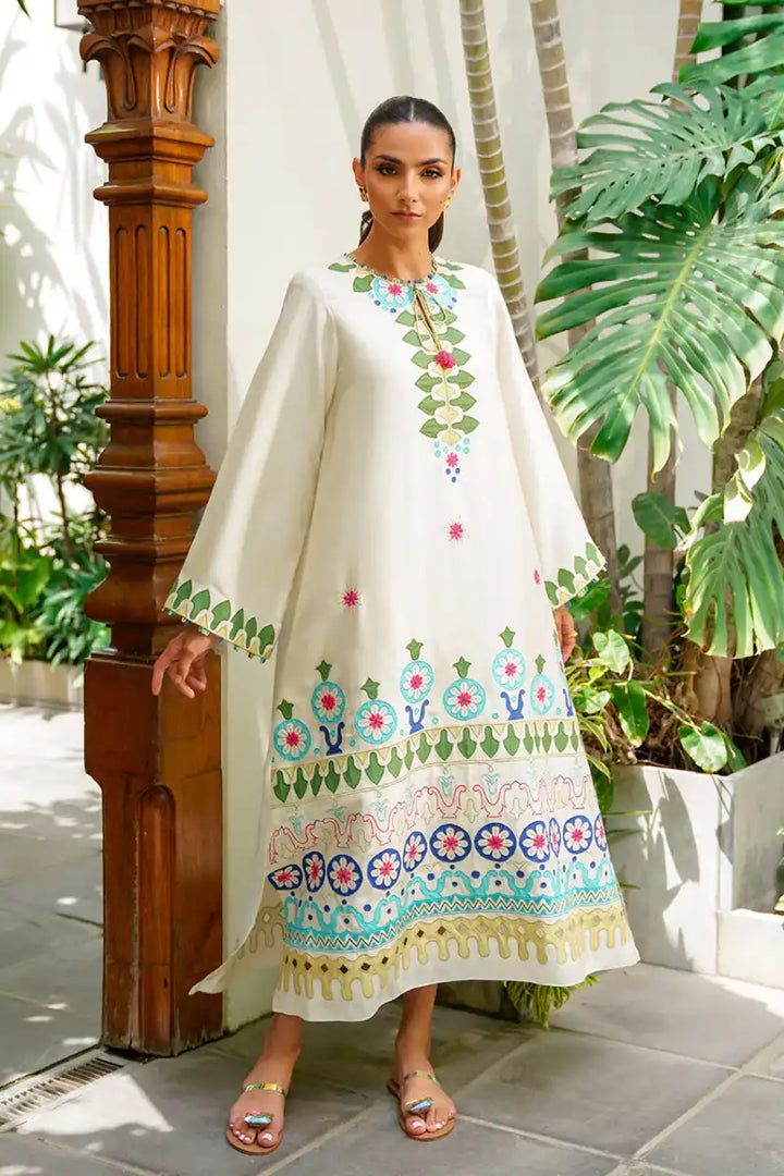 Sania Maskatiya - Yasmin - Ivory - Kaftan Only - 1 Piece