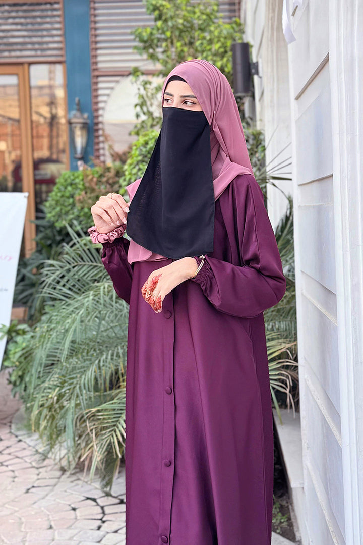 Abays Store.pk - Zainab - Nida - Maroon - 1 Piece