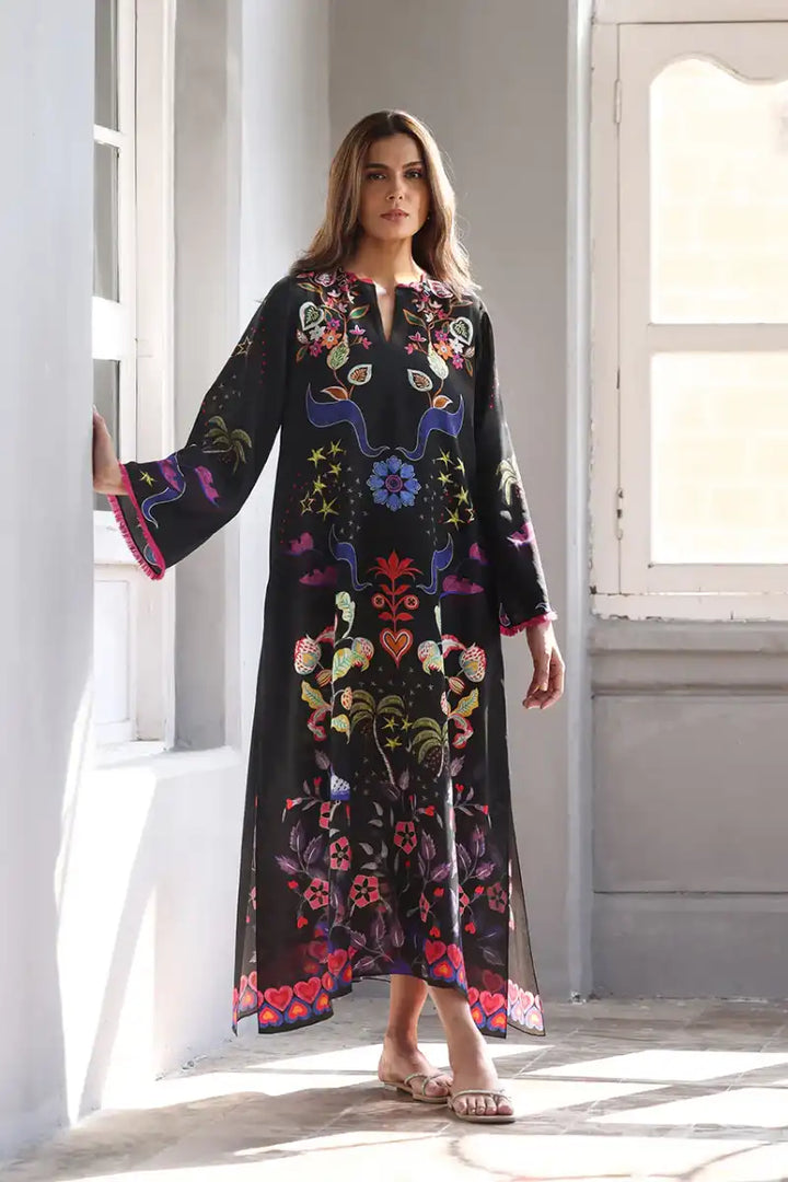 Sania Maskatiya - Zanya - Kaftan - Crepe - 1 Piece