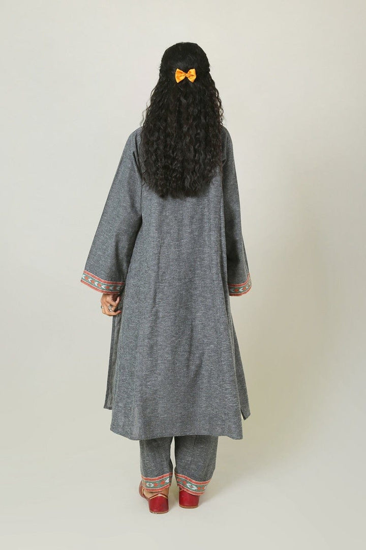 Generation - Grey Chitral Suit - 2 PC