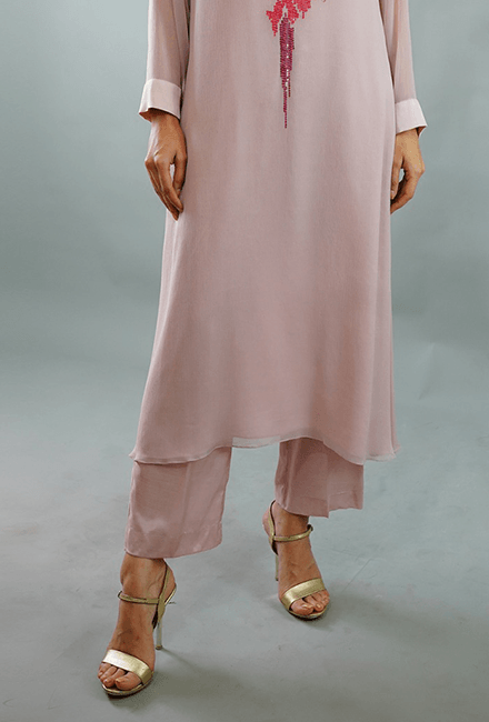 Gulabo - Audrey Straight Trouser - Cotton Silk