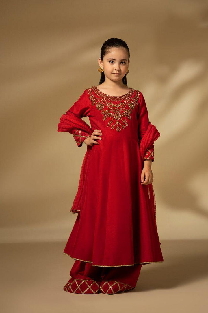 Fozia Khalid Kids - Scarlet Dynasty - 3 Piece