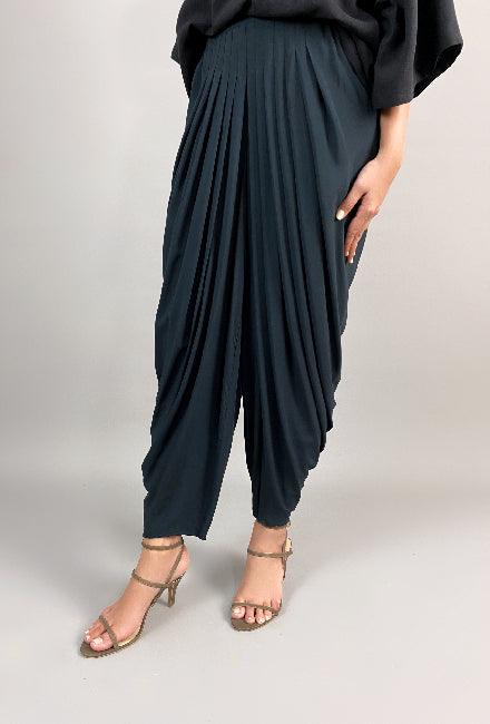 Gulabo - Cowl Shalwar Black - Bosky Lawn