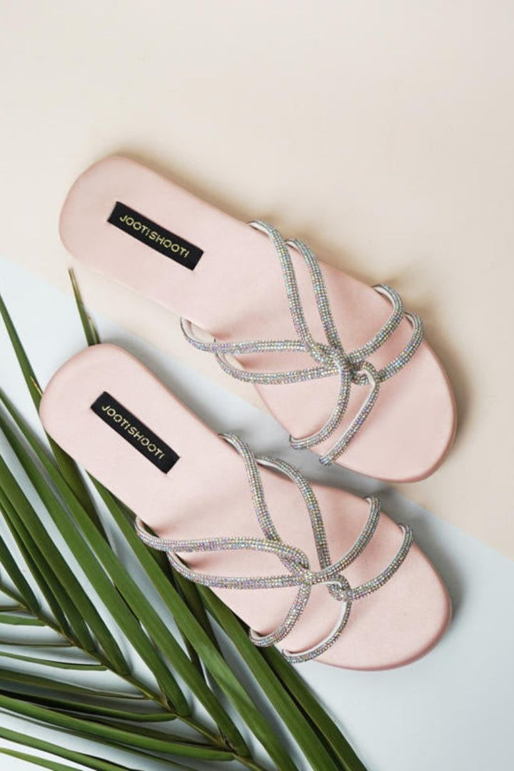 JootiShooti - Baby Pink Passion Slides