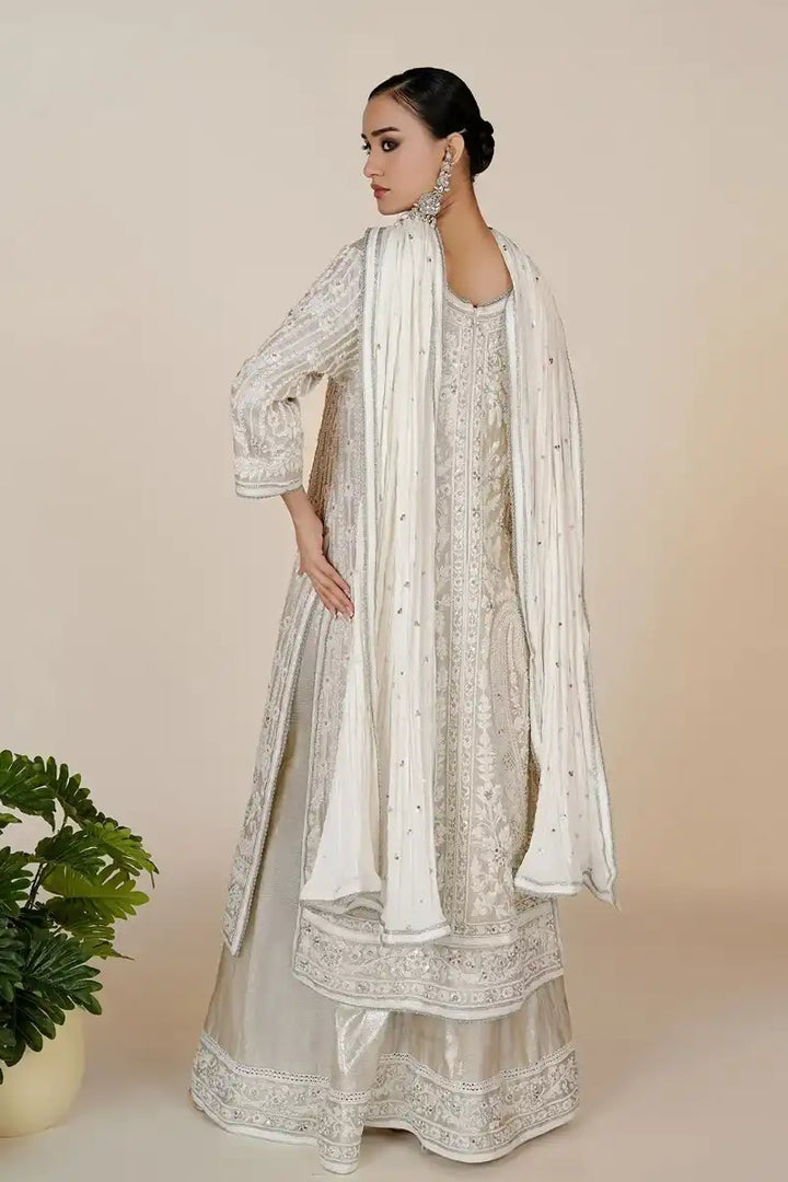 Rizwan Beyg - Rafa Silver Coat