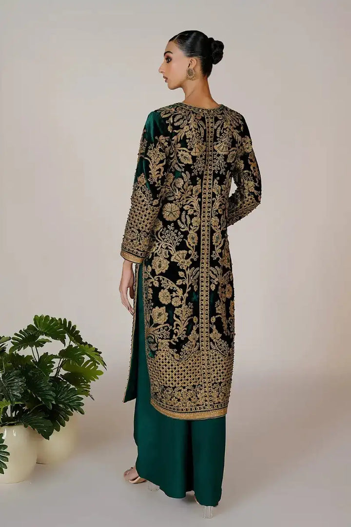 Rizwan Beyg - Rafael Green Coat