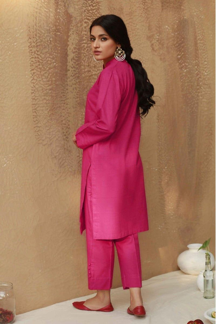 Soffio - SPK7016BP - Bright Pink - Khaddar - 2 Piece - Studio by TCS