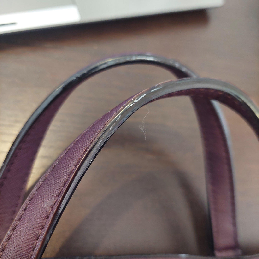 Pre-Loved Treasures - Kate Spade Purple Leather Laurel Way Satchel