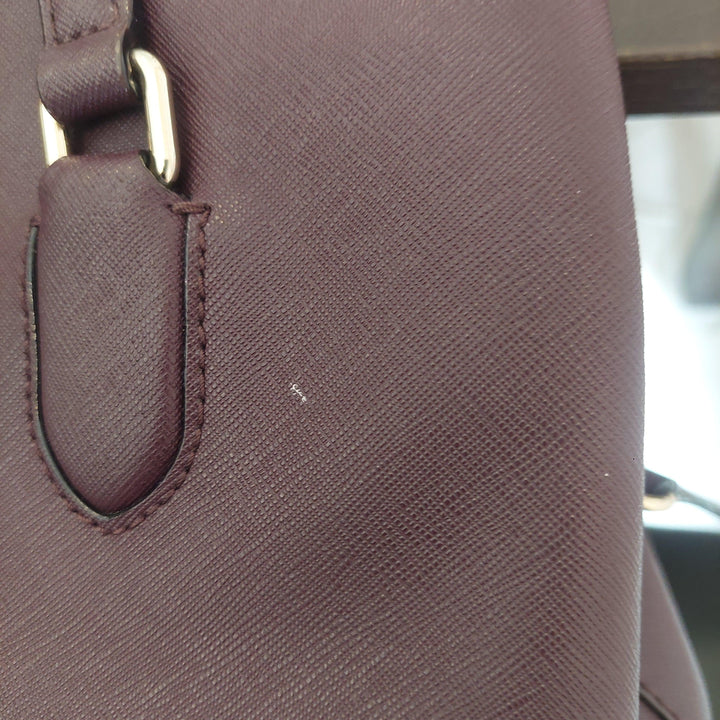 Pre-Loved Treasures - Kate Spade Purple Leather Laurel Way Satchel