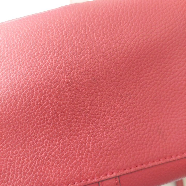 Pre-Loved Treasures - Tory Burch Red Leather Perry Tote