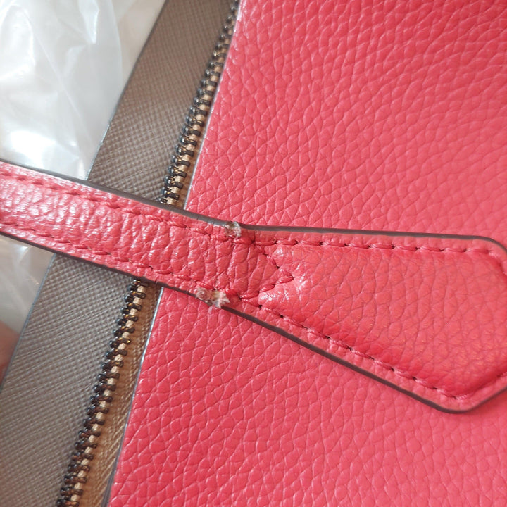 Pre-Loved Treasures - Tory Burch Red Leather Perry Tote