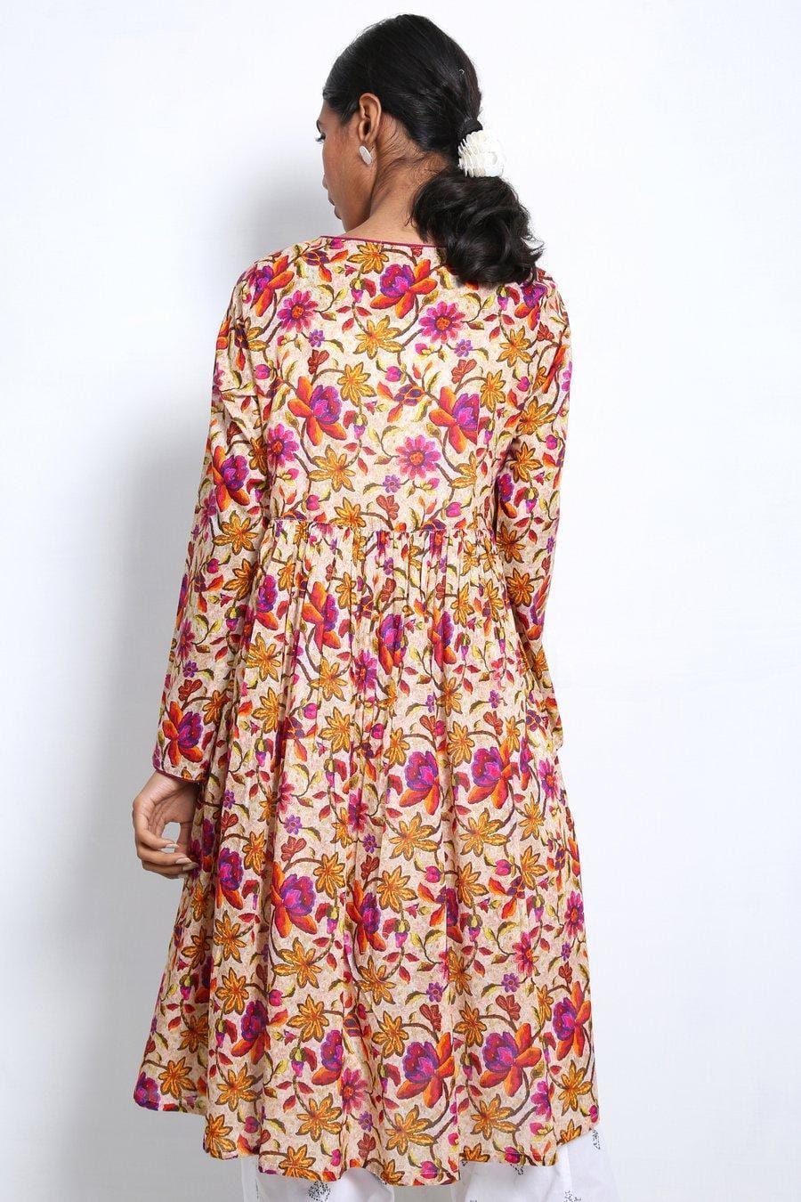 Generation - Beige Hooked Frock - 1 PC