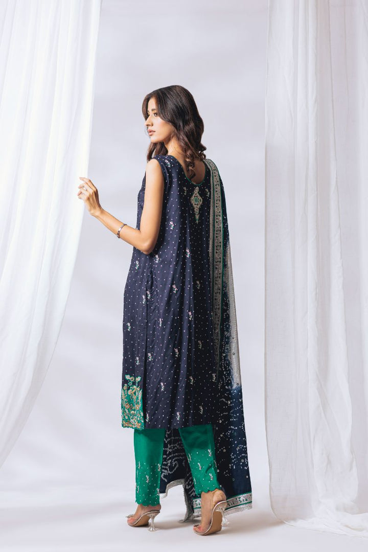 Khayal by Shaista Hasan - Silk luxe - Raw Silk - 3 Piece