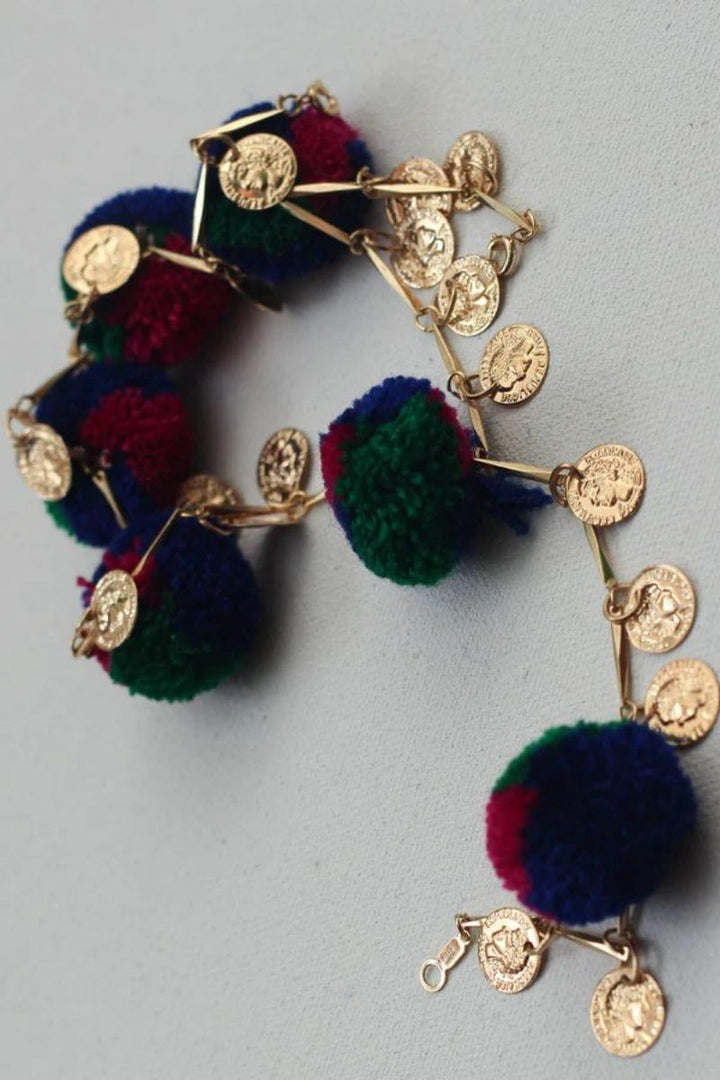 Chapter 13 - Multi Pom Pom Anklet - Studio by TCS