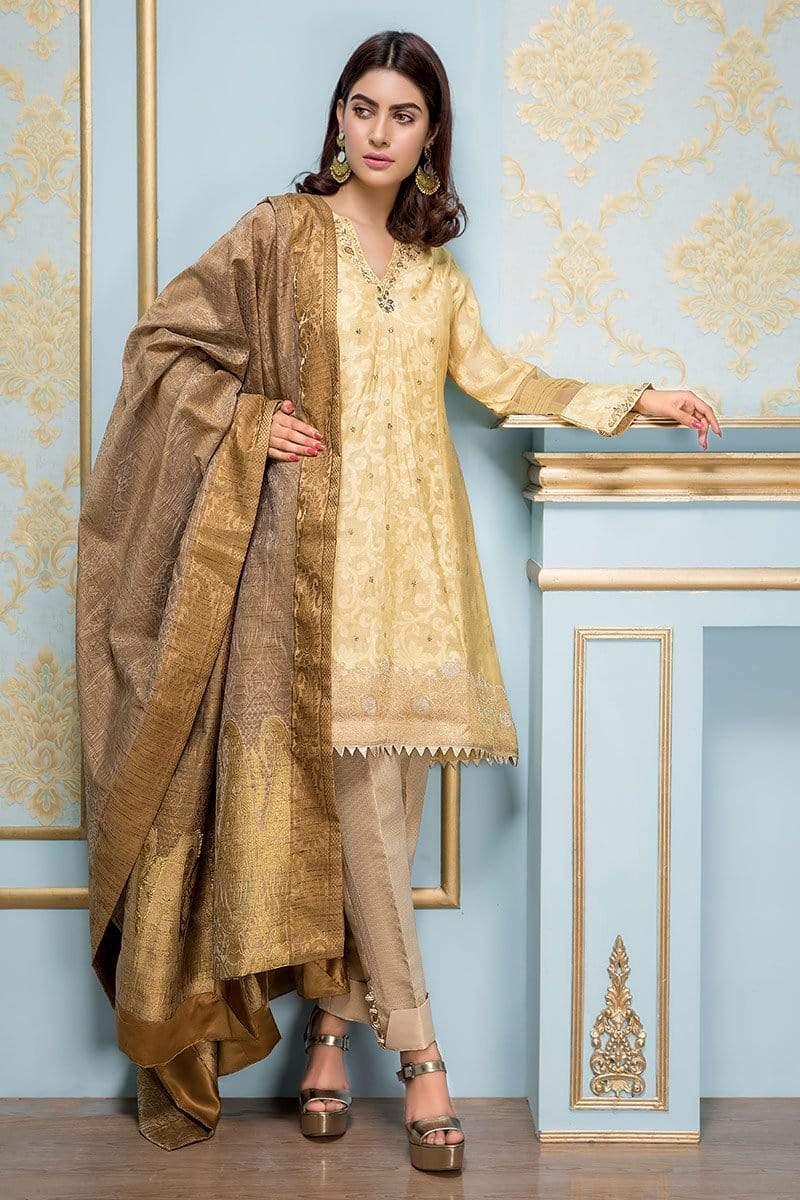 Sadia Aamir - Light Yellow Meringue - SA-LP07