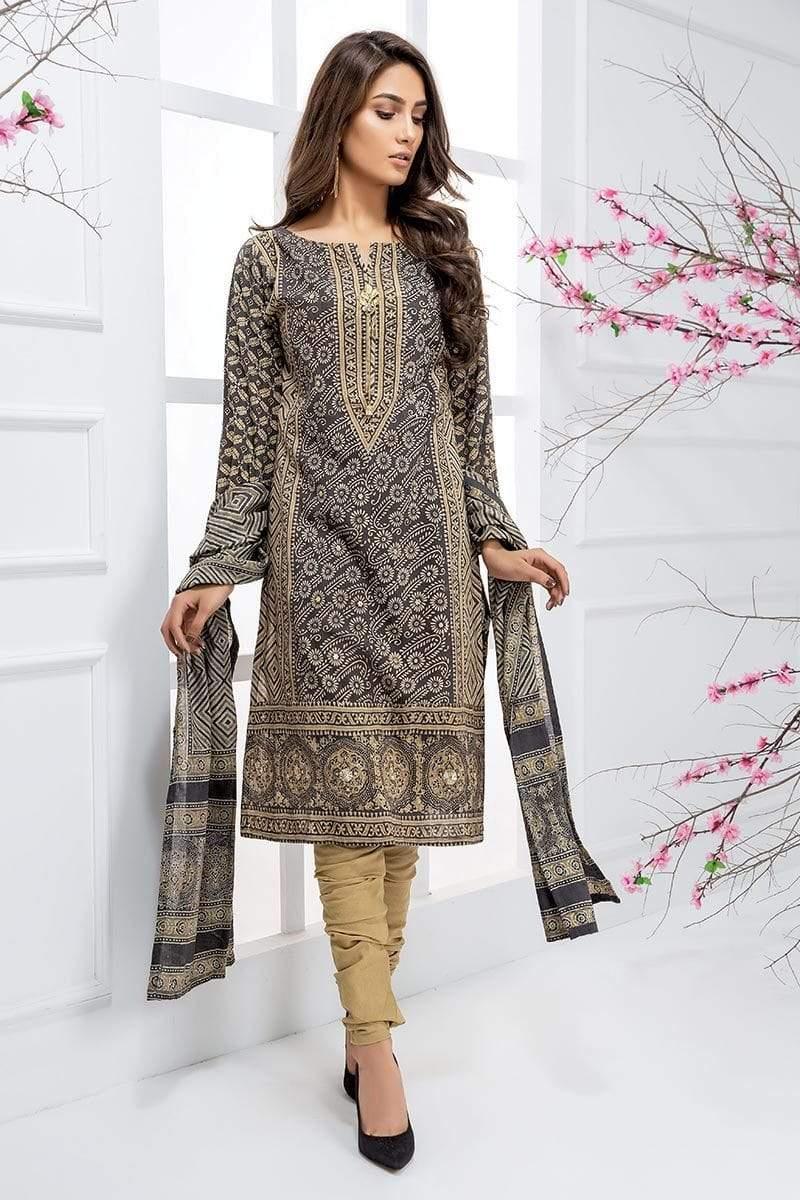 Sadia Aamir - Blue Royal Taupe - SA-LP27