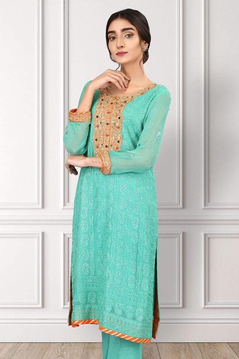 Sadia Aamir - Sea Green Jewels - SAL-11