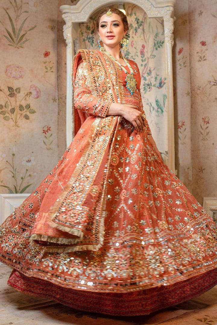 Zahra Ahmad - Husn e janaan - Pink - Organza - 3 Piece