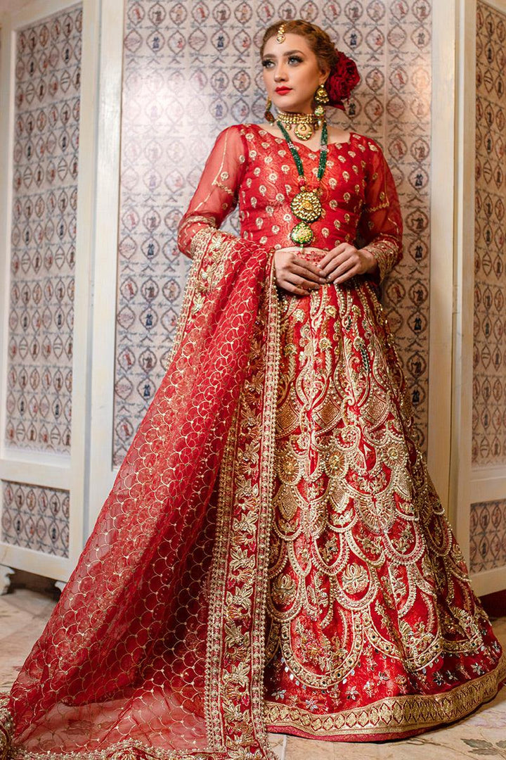 Zahra Ahmad - Juhi - Red - Multi - 3 Piece